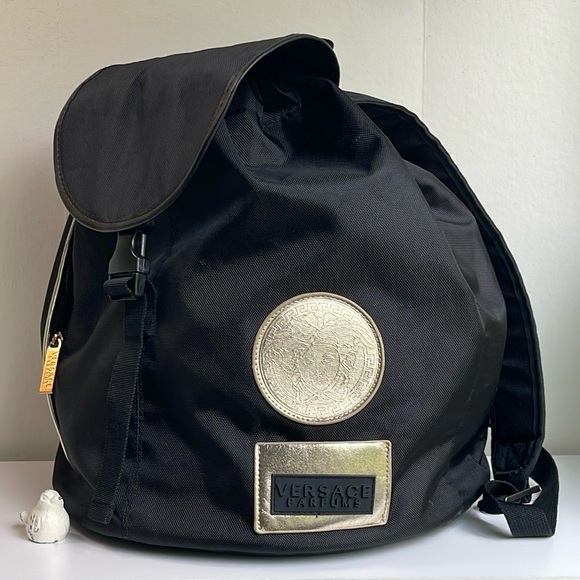 Versace Handbags - Versace Perfume Large Backpack